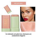 Blush Stick Cremoso e Glow – Iluminado ou Natural à Prova d’Água